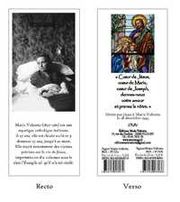 Image de Signet Maria Valtorta par lot de 3 - F132A