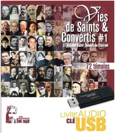 Picture of Vies de saints et convertis Tome 1 - Coffret audio clé USB (USB3)