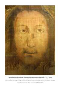 Picture of Reproduction du voile de Manopello -  F134