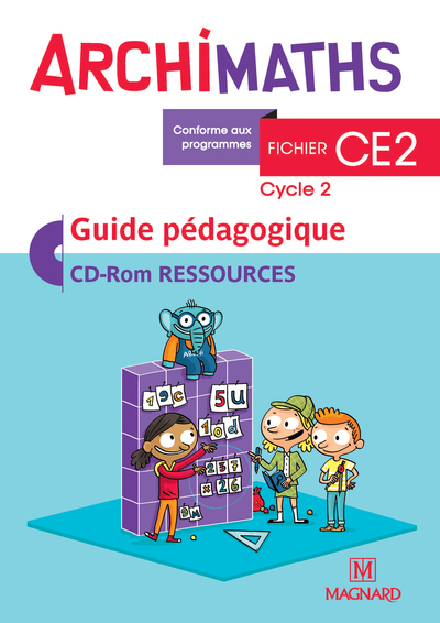Image de Archimaths CE2 (2018) - Version fichier - Guide pédagogique avec CD-Rom