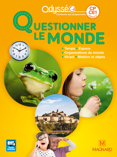 Image de Odysséo Questionner le monde CP-CE1 (2018) - Manuel de l'élève