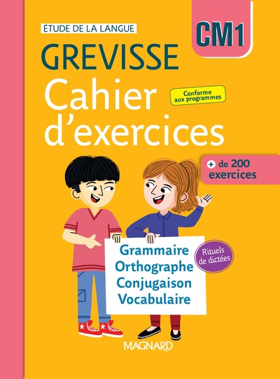Picture of Cahier d'exercices Grevisse CM1 (2026)