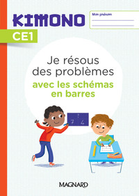 Picture of Kimono CE1 : Je résous des problèmes avec les schémas en barres (2022) - Cahier