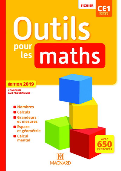 Picture of Outils pour les Maths CE1 (2019) - Fichier de l'élève
