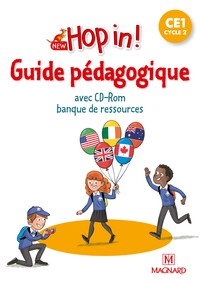 Picture of New Hop In! Anglais CE1 (2021) - Banque de ressources sur CD-Rom avec guide pédagogique papier