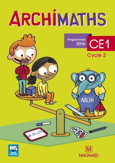 Image de Archimaths CE1 (2017) - Fichier de l'élève