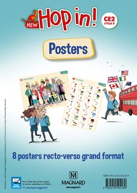Image de New Hop In! Anglais CE2 (2018) - Posters