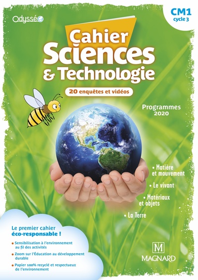 Image de Cahier Odysséo Sciences et Technologie CM1 (2021)