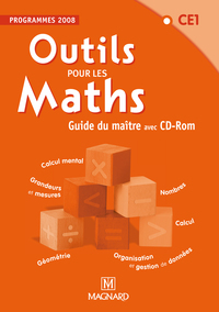 Image de Outils pour les Maths CE1 (2012) - Guide du maître avec CD-Rom