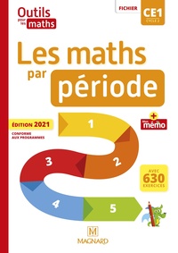 Picture of Outils pour les Maths CE1 (2021) - Les Maths par période - Fichier + Mémo