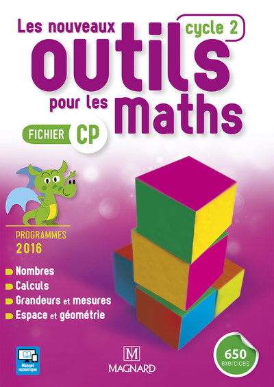 Image de Les Nouveaux Outils pour les Maths CP (2016) - Fichier de l'élève