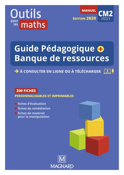 Picture of Outils pour les Maths CM2 (2020) - Guide pédagogique papier + Banque de ressources à télécharger