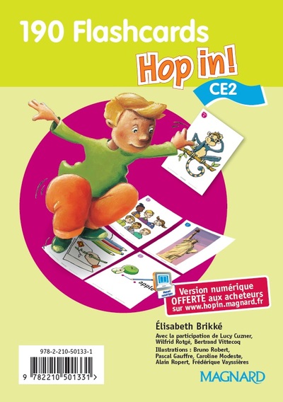 Image de Hop in! Anglais CE2 (2015) - Flashcards