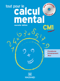 Image de Tout pour le calcul mental CM1- Guide pédagogique avec banques de ressources