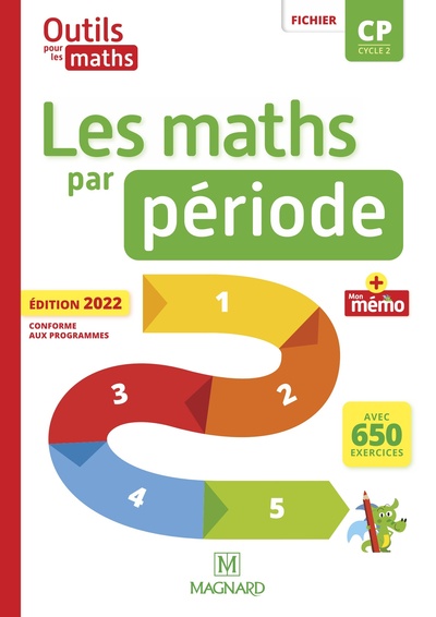 Picture of Les Maths par période CP (2022) - Fichier + Mémo
