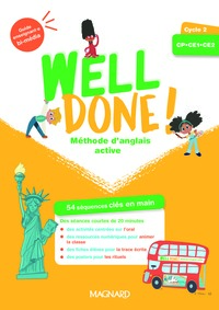 Picture of Well done! Anglais cycle 2 (2023) - Guide enseignant bi-media + Fichier photocopiable + Posters