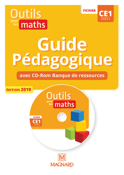 Picture of Outils pour les Maths CE1 (2019) - Banque de ressources du fichier sur CD-Rom avec guide pédagogique papier
