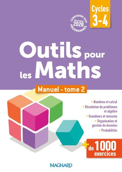 Picture of Outils pour les Maths cycles 3, 4 - Remédiation ULIS, SEGPA, RASED, UPE2A (2026) – tome 2 - Manuel de l'élève
