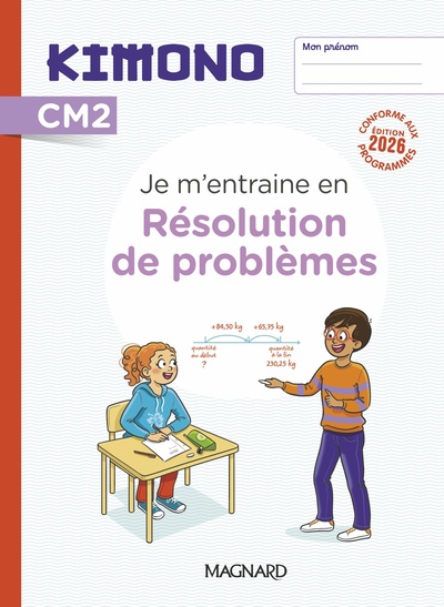 Picture of Kimono CM2 : Résolution de problèmes (2026) - Cahier de l'élève