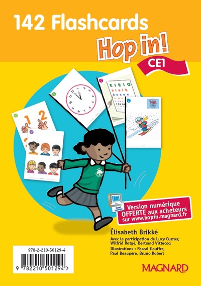 Picture of Hop in! Anglais CE1 (2015) - Flashcards