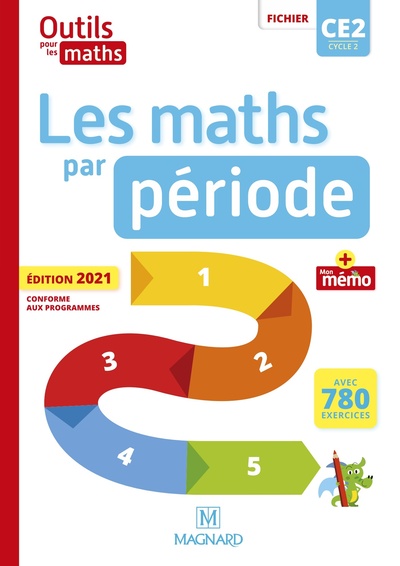 Picture of Outils pour les Maths CE2 (2021) - Les Maths par période - Fichier + Mémo
