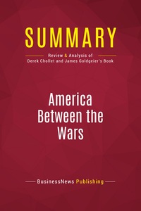 Picture of Summary: America Between the Wars