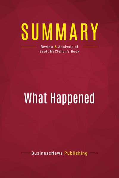 Picture of Summary: What Happened