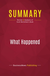 Picture of Summary: What Happened