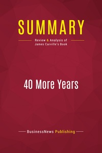 Picture of Summary: 40 More Years