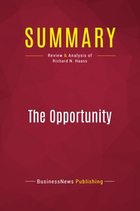 Image de Summary: The Opportunity