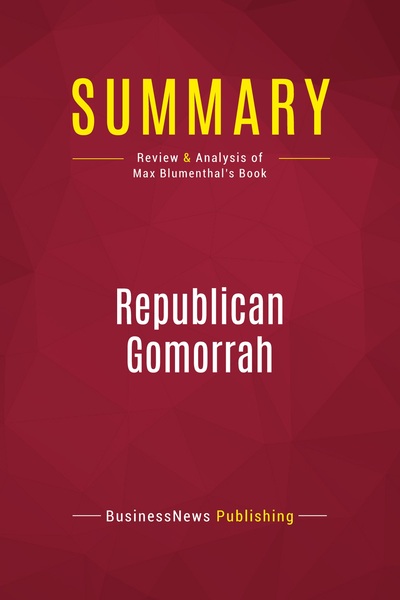 Picture of Summary: Republican Gomorrah