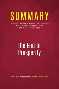 Picture of Summary: The End of Prosperity