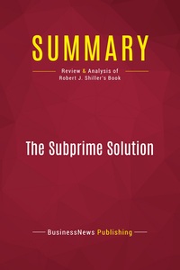 Picture of Summary: The Subprime Solution