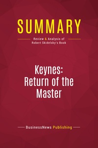 Picture of Summary: Keynes: Return of the Master
