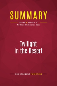 Picture of Summary: Twilight in the Desert