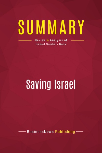 Picture of Summary: Saving Israel