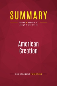 Picture of Summary: American Creation