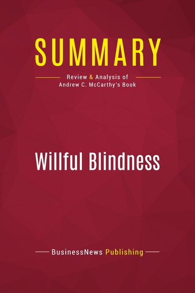 Picture of Summary: Willful Blindness
