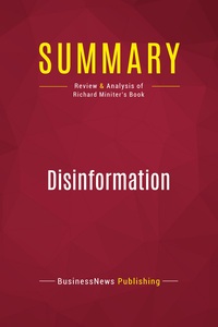 Image de Summary: Disinformation
