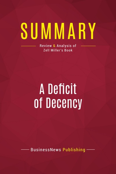 Image de Summary: A Deficit of Decency