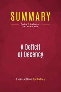 Image de Summary: A Deficit of Decency