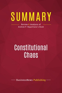 Image de Summary: Constitutional Chaos