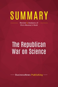 Picture of Summary: The Republican War on Science