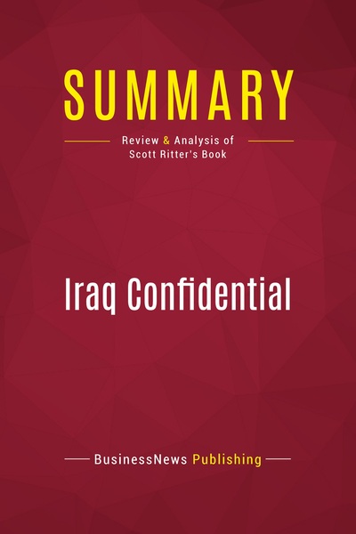 Picture of Summary: Iraq Confidential