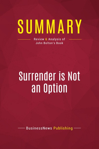 Image de Summary: Surrender is Not an Option
