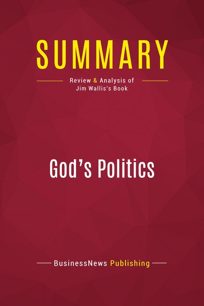 Picture of Summary: God's Politics