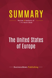 Picture of Summary: The United States of Europe