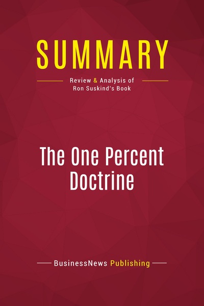 Picture of Summary: The One Percent Doctrine