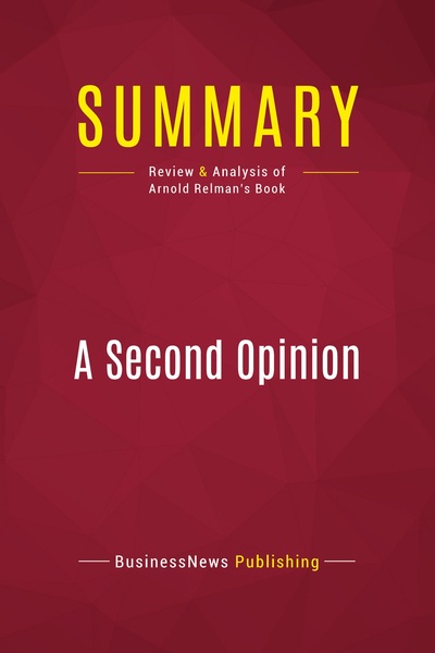 Picture of Summary: A Second Opinion