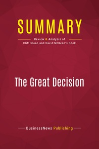 Image de Summary: The Great Decision